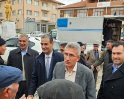 Başkanla Fotoğraflar